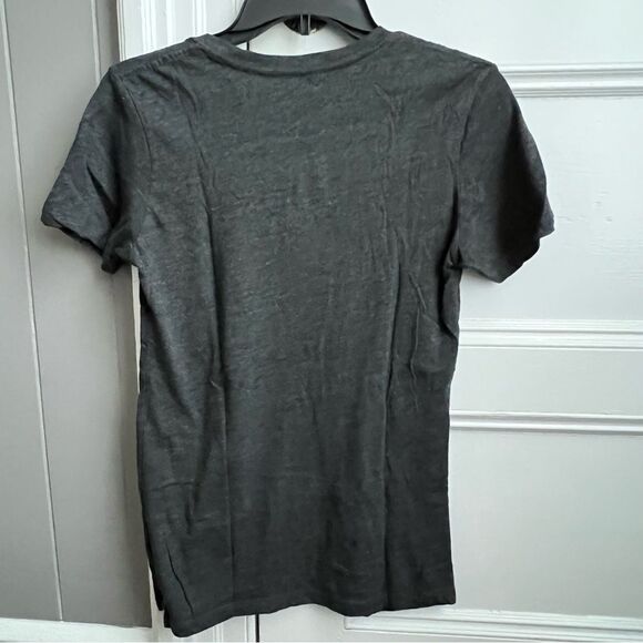Wright & Ditson Pocono Raceway Gray V-Neck Casual Cotton Spring Summer T-Shirt L - Picture 4 of 4